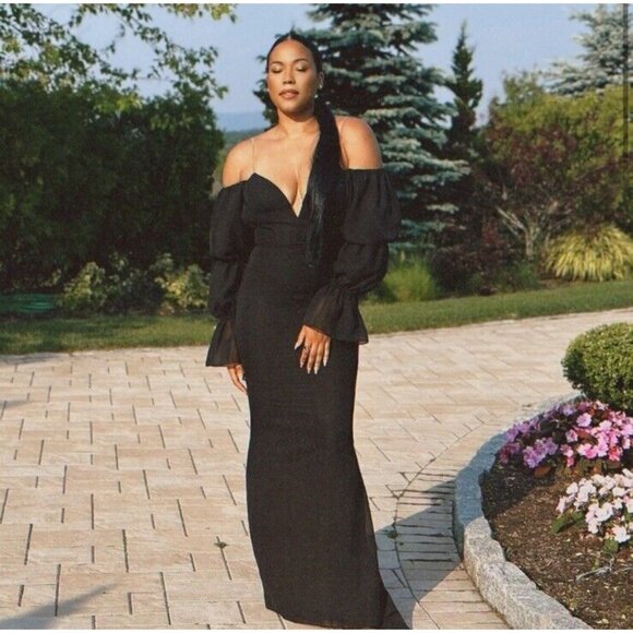 Katie May Estella Gown Black Party Elegant - Picture 5 of 9